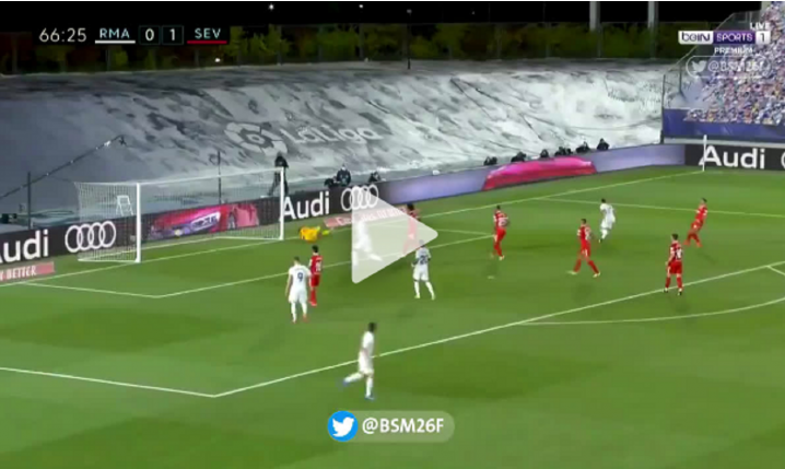 Asensio na 1-1 w meczu z Sevillą [VIDEO]